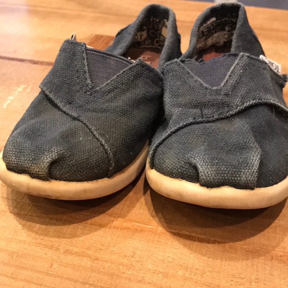 2/$10 Navy Blue Toms - Picture 3 of 5
